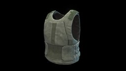 Defender-2 Vest vest, bulletproof, russian, survival, defender, dayz, substancepainter, lowpoly, military, gameasset, bulletproofvest, ballisticvest, defender-2