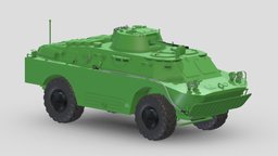 BRDM-2 Amphibious Vehicle