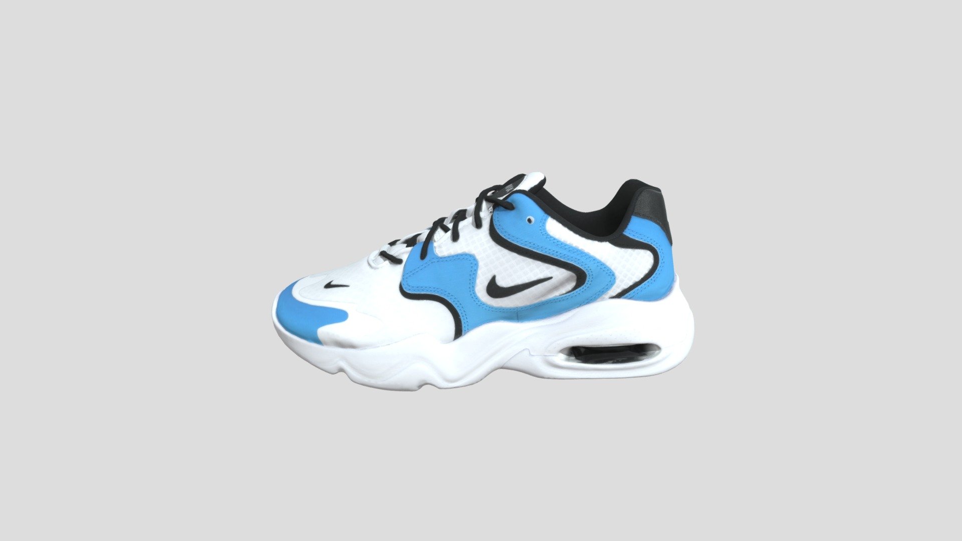 This model was created firstly by 3D scanning on retail version, and then being detail-improved manually, thus a 1:1 repulica of the original
PBR ready
Low-poly
4K texture
Welcome to check out other models we have to offer. And we do accept custom orders as well :) - Nike Air Max 2X 缓震跑鞋 白蓝_CK2943-102 - Buy Royalty Free 3D model by TRARGUS 3d model