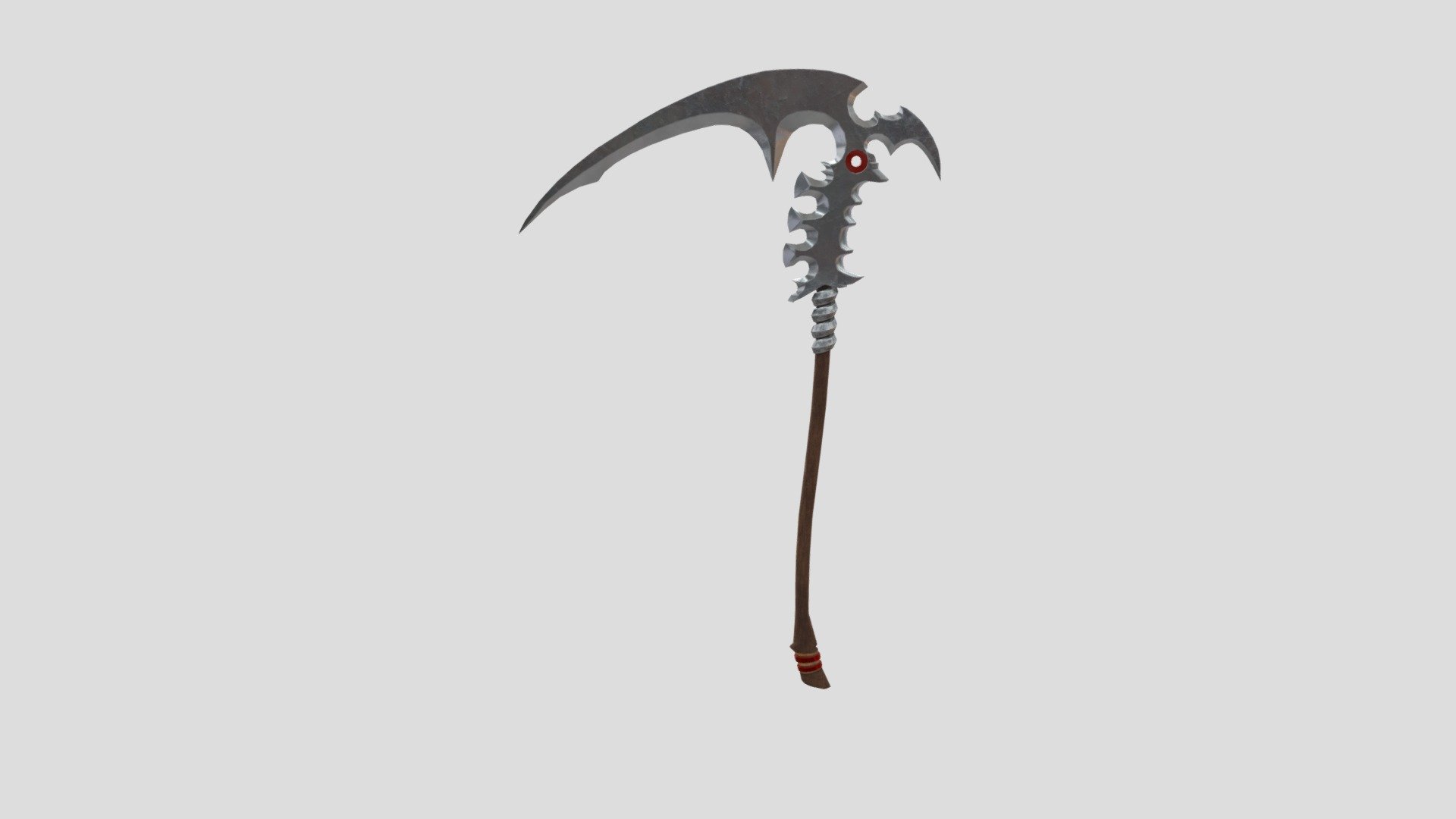 Dark Fantasy Reaper Scythe - Reaper Scythe - 3D model by MatLCGPro 3d model