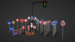 Traffic Signs lights, vehicles, dressing, full, no, traffic, side, road, signs, wat, drivers, roads, need, right, over, left, stop, respect, limit, symbols, provide, attention, erected, overtaking