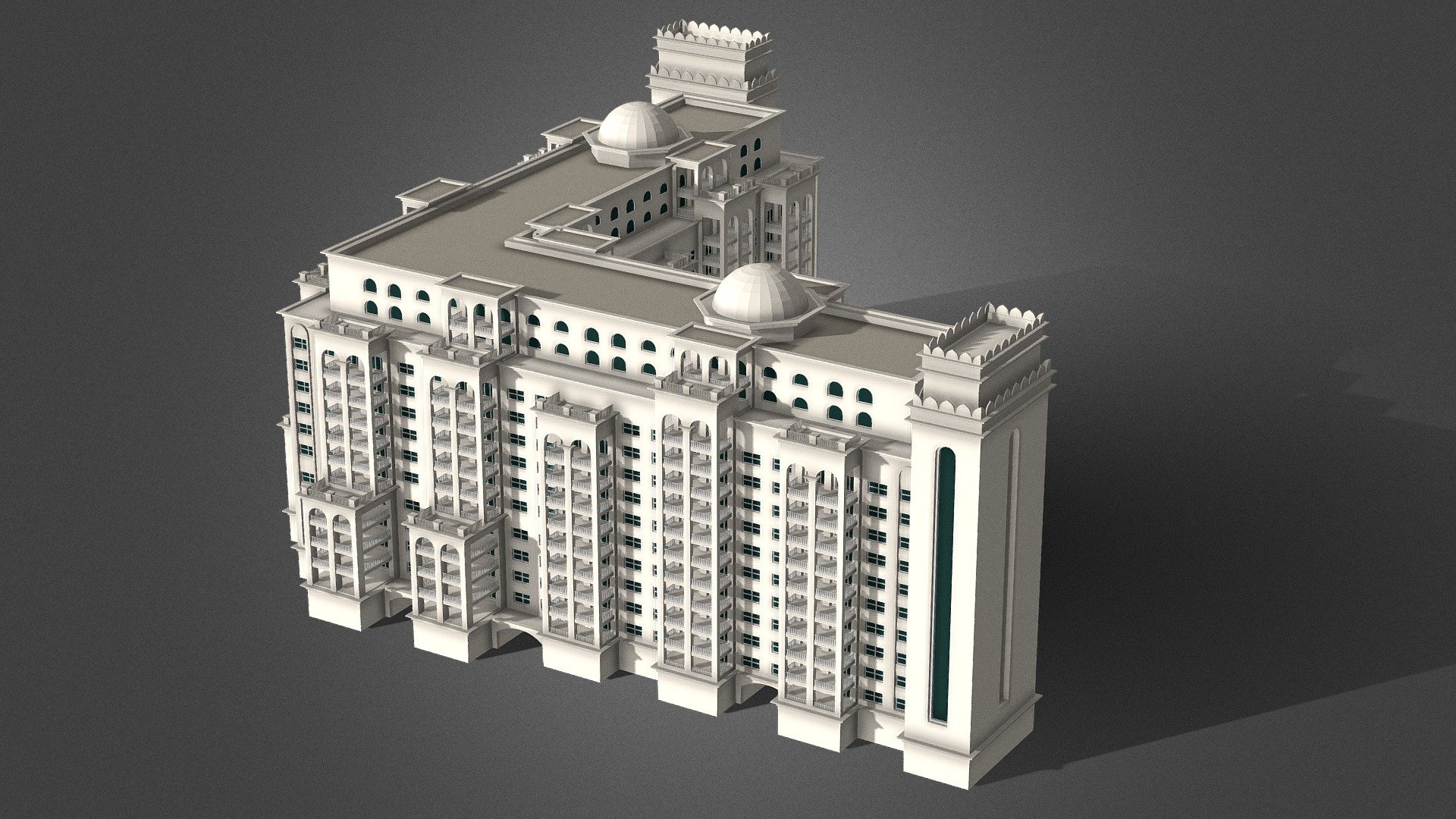 Dubai Building 3 - Dubai Building 3 - Buy Royalty Free 3D model by Giimann 3d model