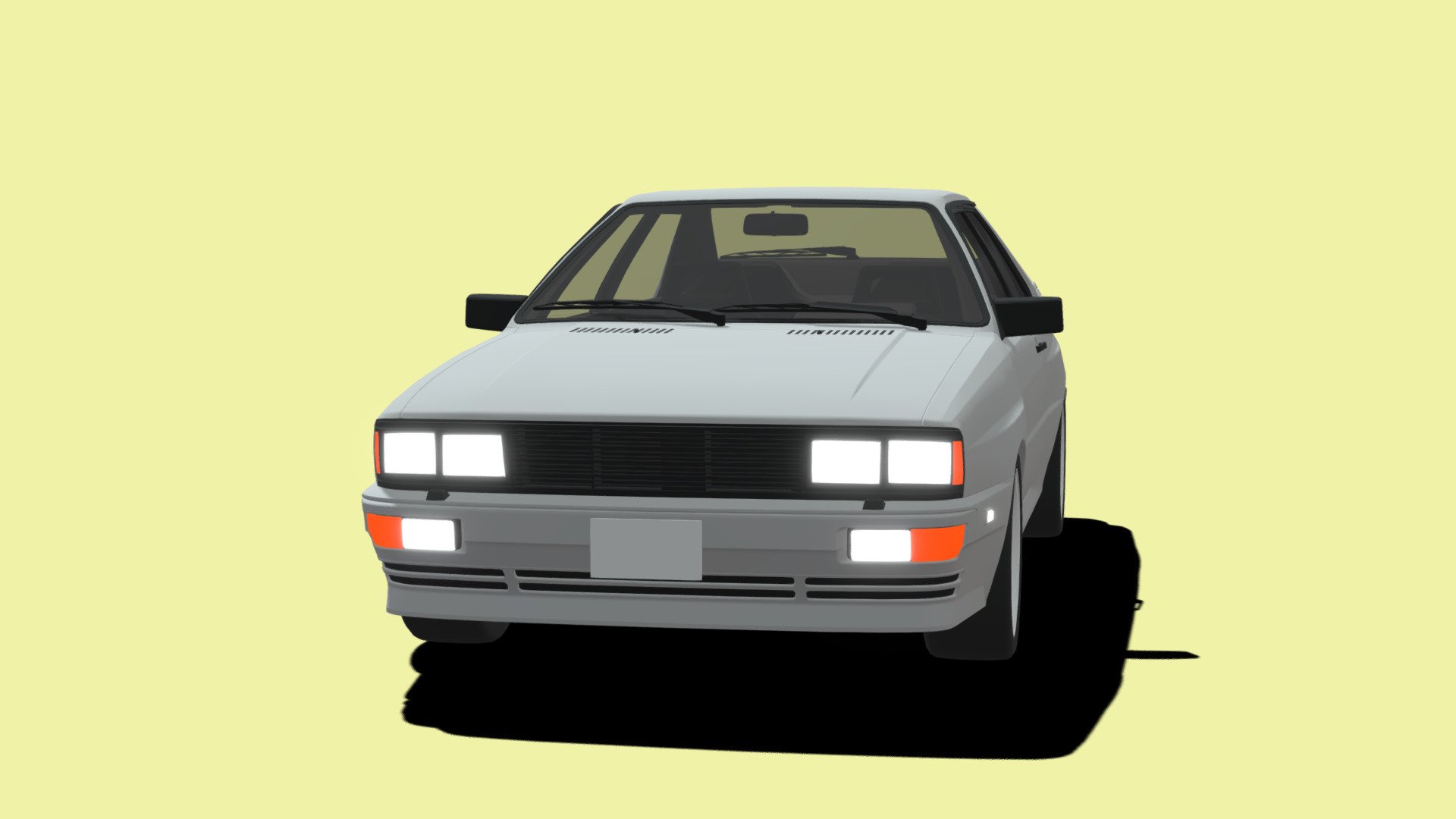 3D Stylized Model of the Audi Quattro. 

This car is part of the series “Japan”, discover all my models in the same style ! 

Get this 3D model when you buy the complete TOON Japan package ! 
https://linktr.ee/lepoint_bat - TOON Japan (Bonus) : Audi Quattro - 3D model by LePoint_BAT (@LePointBAT) 3d model