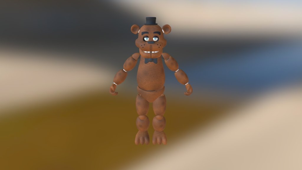 Freddy faz bear - 3D model by Poop227 3d model