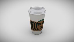 Starbucks cup scan coffee, trash, starbucks, garbage, cups, photogrammetry, scan, cup