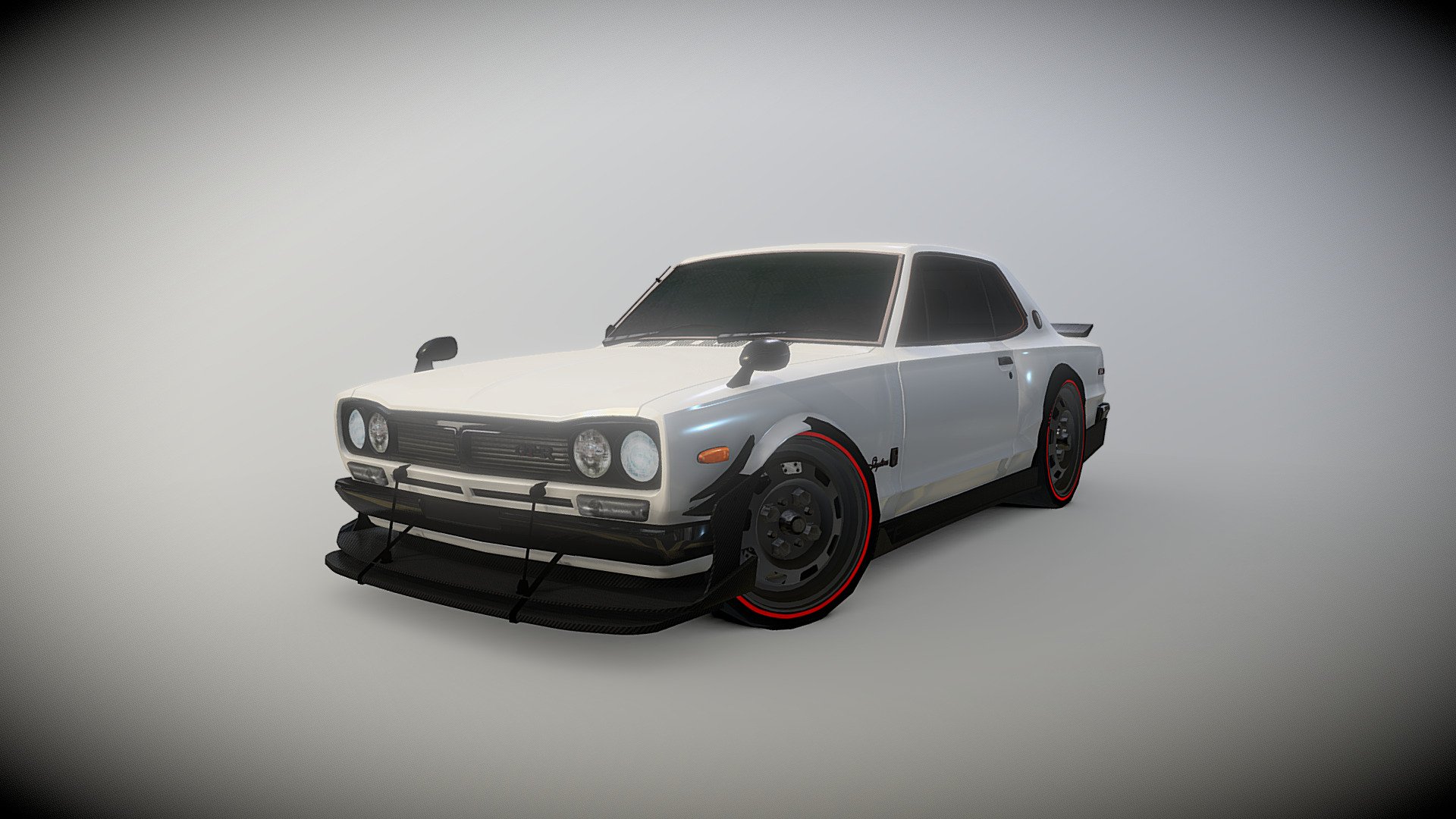 Another model made for VR/AR
Dont Ask for free downloads, it will never happen! - Nissan Skyline GTR Hadosuka - 3D model by OGL (@GaryLim) 3d model