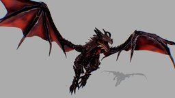 Sasha (Dragon) For Nubs Alpha Ver. blender, dragon, wing