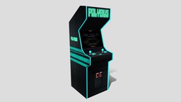 Arcade Cab (POLYBIUS) videogame, retro, amusement, arcade-machine