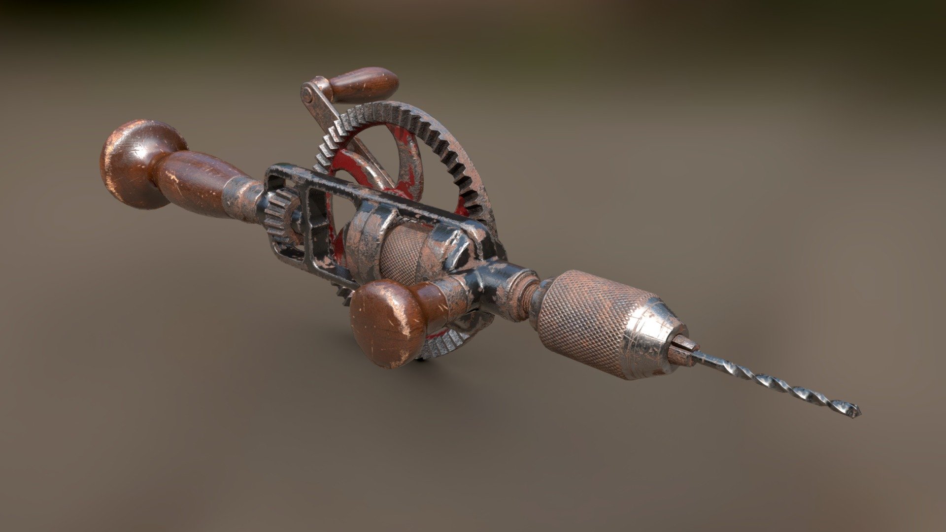 Drill for DAE assignment

Textured in substance painter - Millers Falls No.980 hand drill - 3D model by vervoortward 3d model