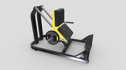 Technogym Plate Loaded Calf bike, room, cross, plate, set, sports, fitness, gym, equipment, vr, ar, exercise, treadmill, training, machine, fit, loaded, weight, pure, weightlifting, strength, elliptical, sport, gyms, treadmills