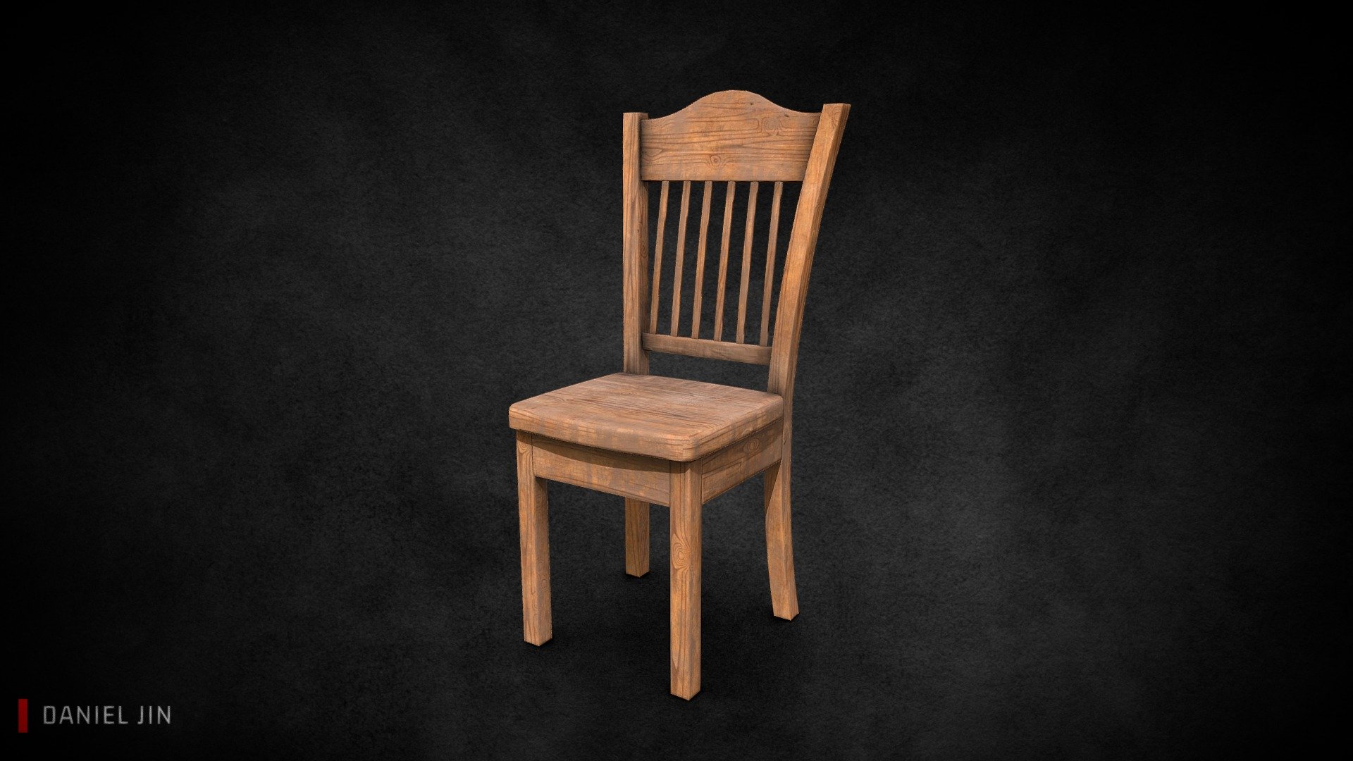Hope yall like it ;] - Game Ready Chair - Download Free 3D model by Absence (@absence_art) 3d model