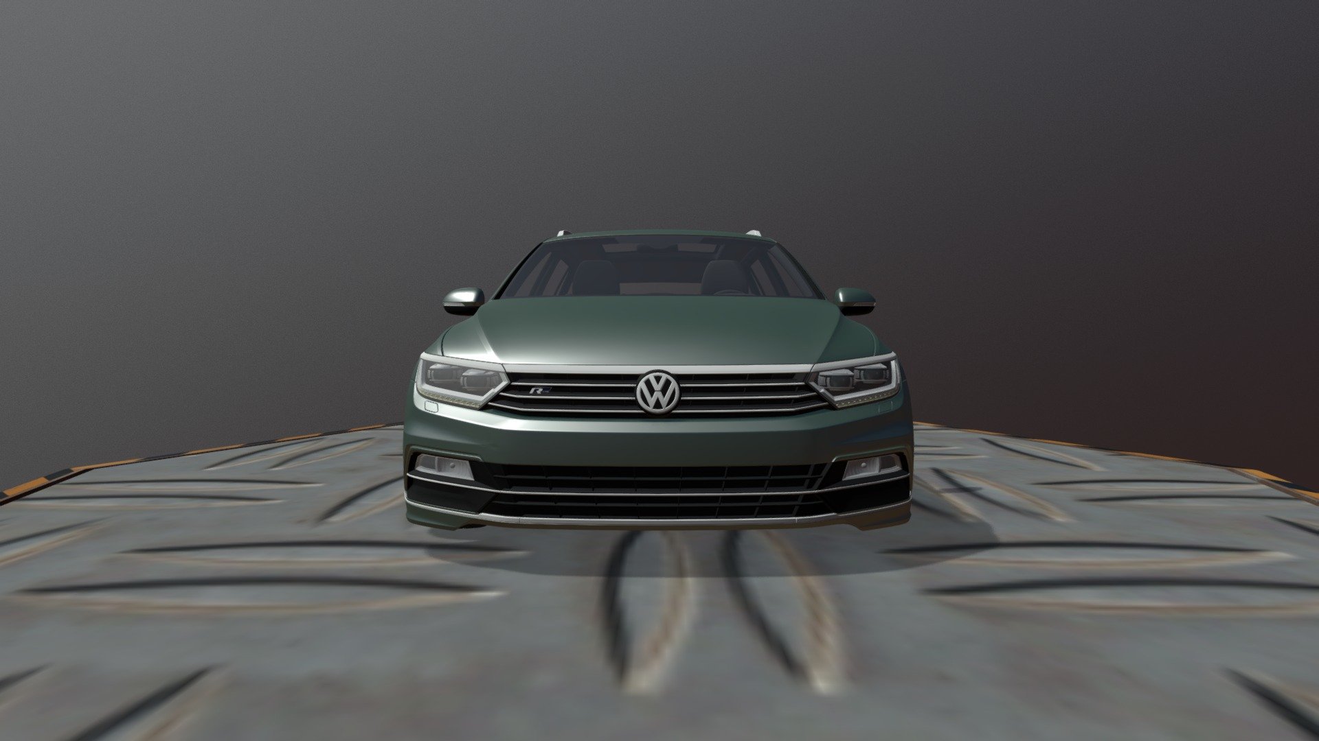 Ссылка на группу-https://vk.com/3d_zmodeler - Volkswagen Passat Variant R- Line2016 - Download Free 3D model by ANDREO12 3d model