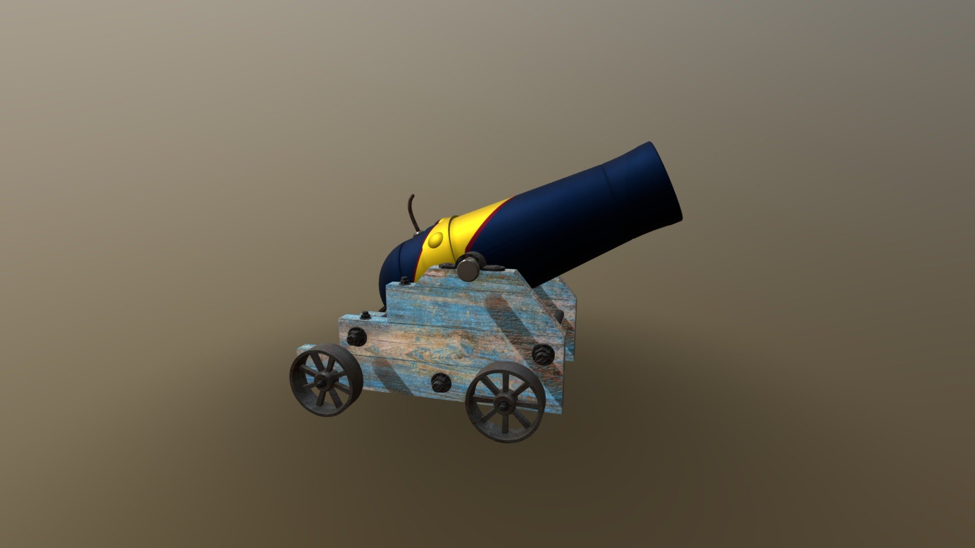 little circus cannon.
Petit canon de cirque 3d model