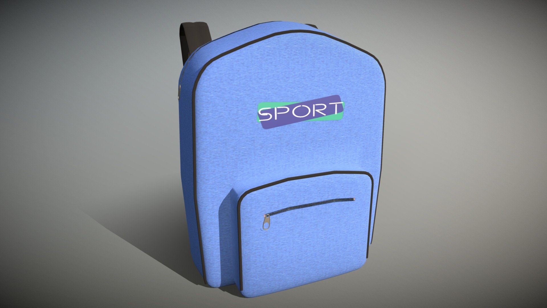 I created this backpack for use in animation and games. The custom generic branding was made in photoshop to avoid any potential copyright issues. The backpack is textured and mapped using HD photorealistic textures. I made it as low poly as possible while preserving realism to not use up any of your resources 3d model