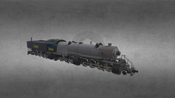 Steam Locomotive Triple X train, railroad, locomotive, engine, steamengine, triplex, steam