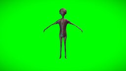Howard the Alien dame, moon, meme, alien, tu, howard, cosita, 3d, model, space