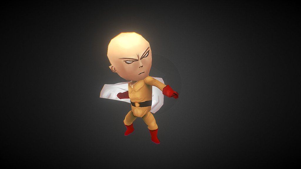 [SGP31] One punch man Saitama - 3D model by Boris.M (@goodrice) 3d model