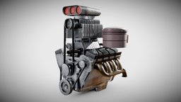 Turbo Engine car