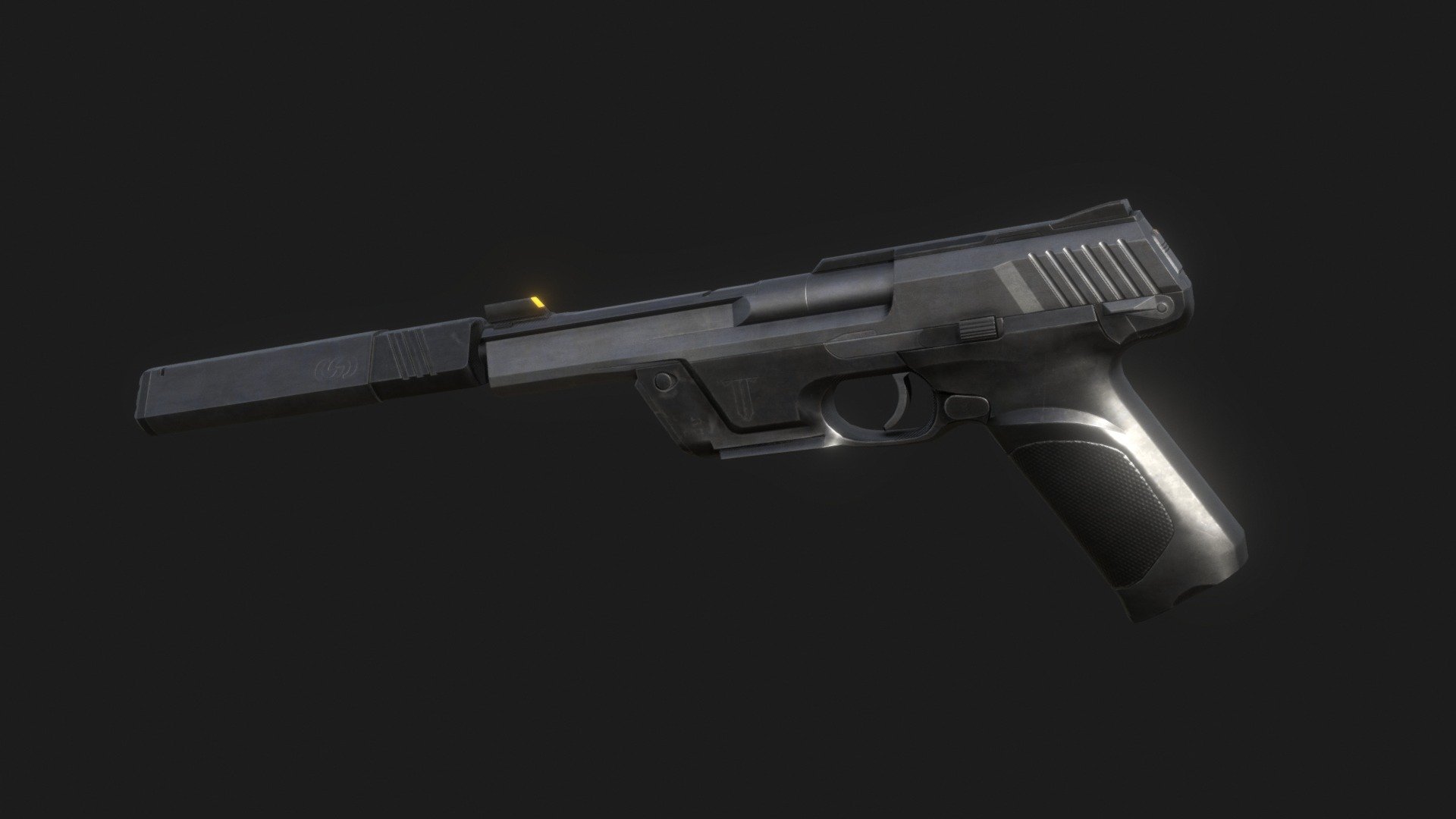 Since Valorant has a really cartoonish look i tried to imagine how this Pistol would look in a more realistic environment.

I love Valorant and how it plays so it was only a question of time when I'd be modeling something from or for it ^^

If other file formats are needed, send me a message 3d model