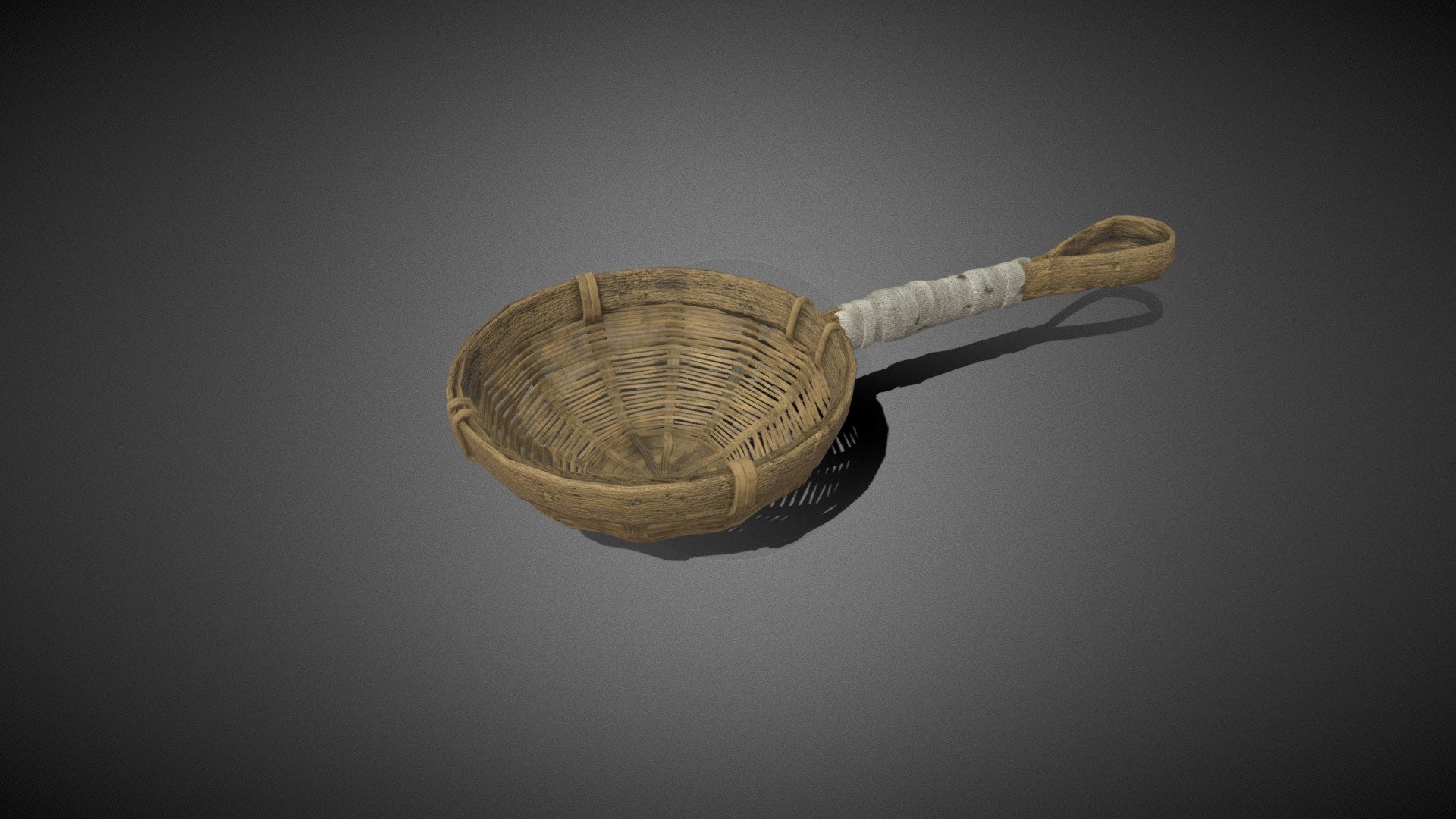 Bamboo Spoon - Bamboo Spoon - Buy Royalty Free 3D model by misitewang 3d model