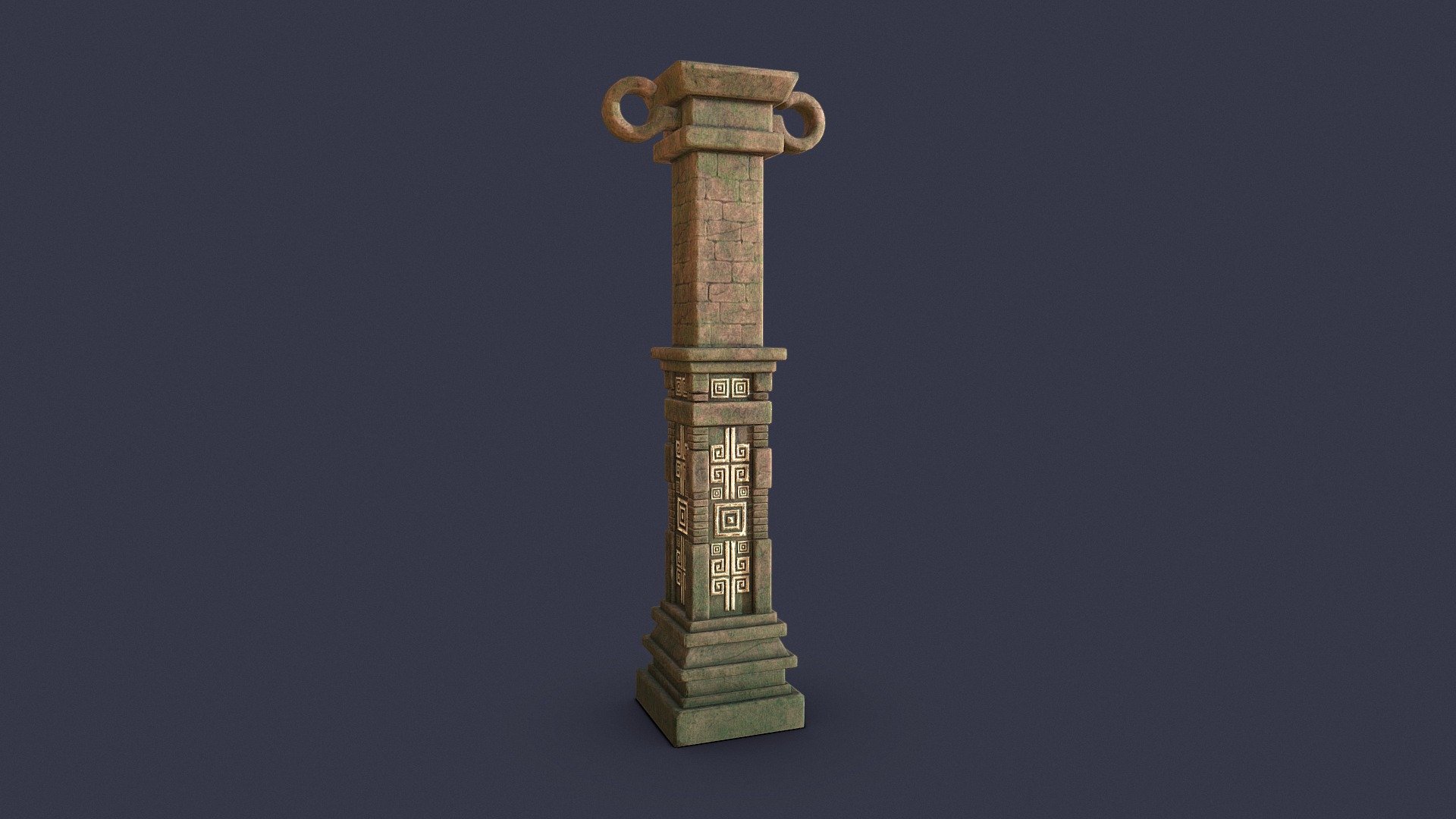 Personnal Project : Aztec Column
Modeled with Blender
Sculpted with Zbrush and Blender
Textured With Quixel Mixer
I absolutely love the Aztec world and would love to do a game with civilization - Aztec Column - Buy Royalty Free 3D model by Vincent Fondevila (@vincentfvs) 3d model