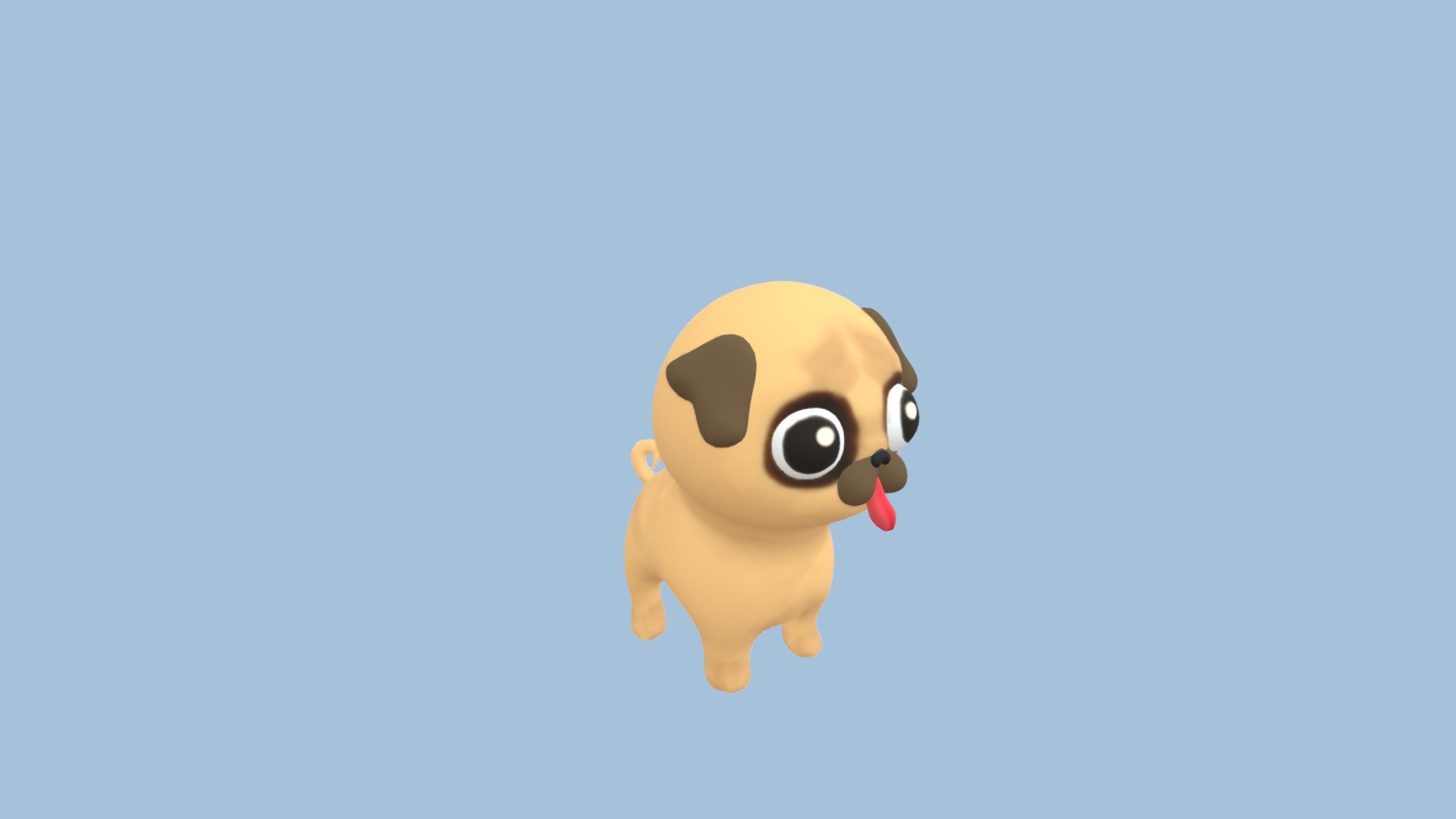 Cartoon pug model for free use.
Ig: @ordenmoria - Cute pug - Download Free 3D model by ordenmoria 3d model