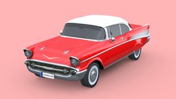 Chevrolet Bel Air 1957 wheel, power, vehicles, cars, sedan, chevrolet, vintage, chevy, classic, bel, american, tail, old, coupe, 1957, fin, belair, bel-air, american-car, vehicle, lowpoly, low, poly, air, car, sport, tailfin, chevrolet-bel-air, bel-air-1957, tail-fin