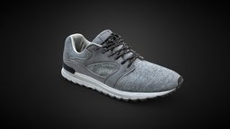 Pull & Bear Shoe Sneakers 3D Scan object, bear, shoe, skateboard, skate, grey, pull, shopping, clothes, new, fitness, classic, shoes, 4k, sneakers, buy, downloadable, wear, game-asset, game-model, freemodel, new-design, photogrammetry, asset, game, lowpoly, model, 3dscan, free, street, sport, download