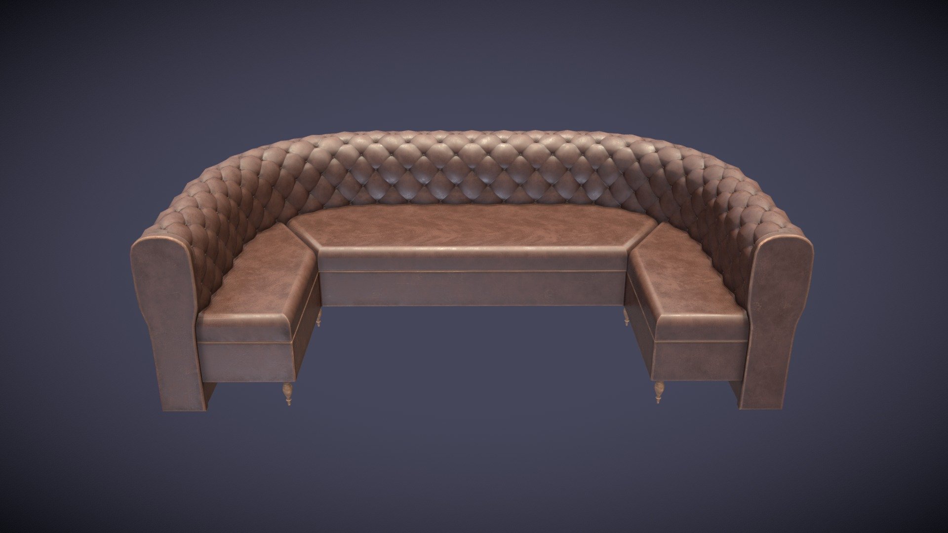 Here is another model i made for a school project. 
The purpose was to make a old basement, I choosed to create this basement as a bar so these sofa were matching perfectly - Old leather sofa - Buy Royalty Free 3D model by Jeff Meunier (@Jeff_Meunier) 3d model