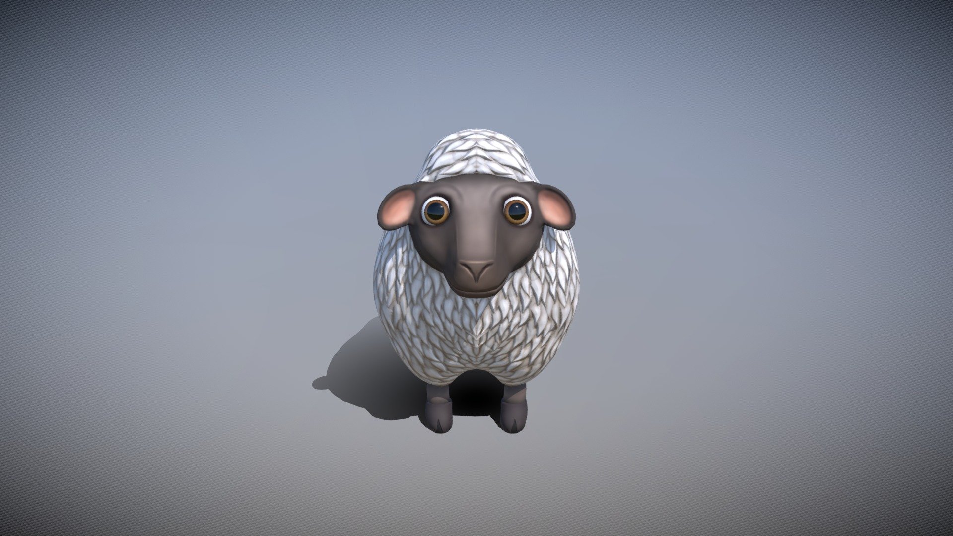 Cartoon Sheep 3D model is completely ready to be used in your games, animations, films, designs etc.

All textures and materials are included and mapped in every format. The model is completely ready for use visualization in any 3d software and engine.

Technical details:




A transparency map is included for the glass material. White color is glass, black is nonglass(can be inverted if needed).

File formats included in the package are: FBX, OBJ, GLB, ABC, PLY, STL, x3d, BLEND, gLTF (generated), USDZ (generated)

Native software file format: BLEND

Polygons: 5,106

Vertices: 5,084

Textures: Color, Metallic, Roughness, Normal, AO.

All textures are 2k resolution.

This model is part of the pack https://sketchfab.com/3d-models/easter-3d-model-51757fe114f942339e6e50a50b43d5ce

Buying the model from the pack will save you 25% (compared to purchasing all models separately) 3d model