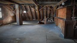 Old Attic / Dachboden attic, interiorscanchallenge, dachboden, realitycapture, photogrammetry
