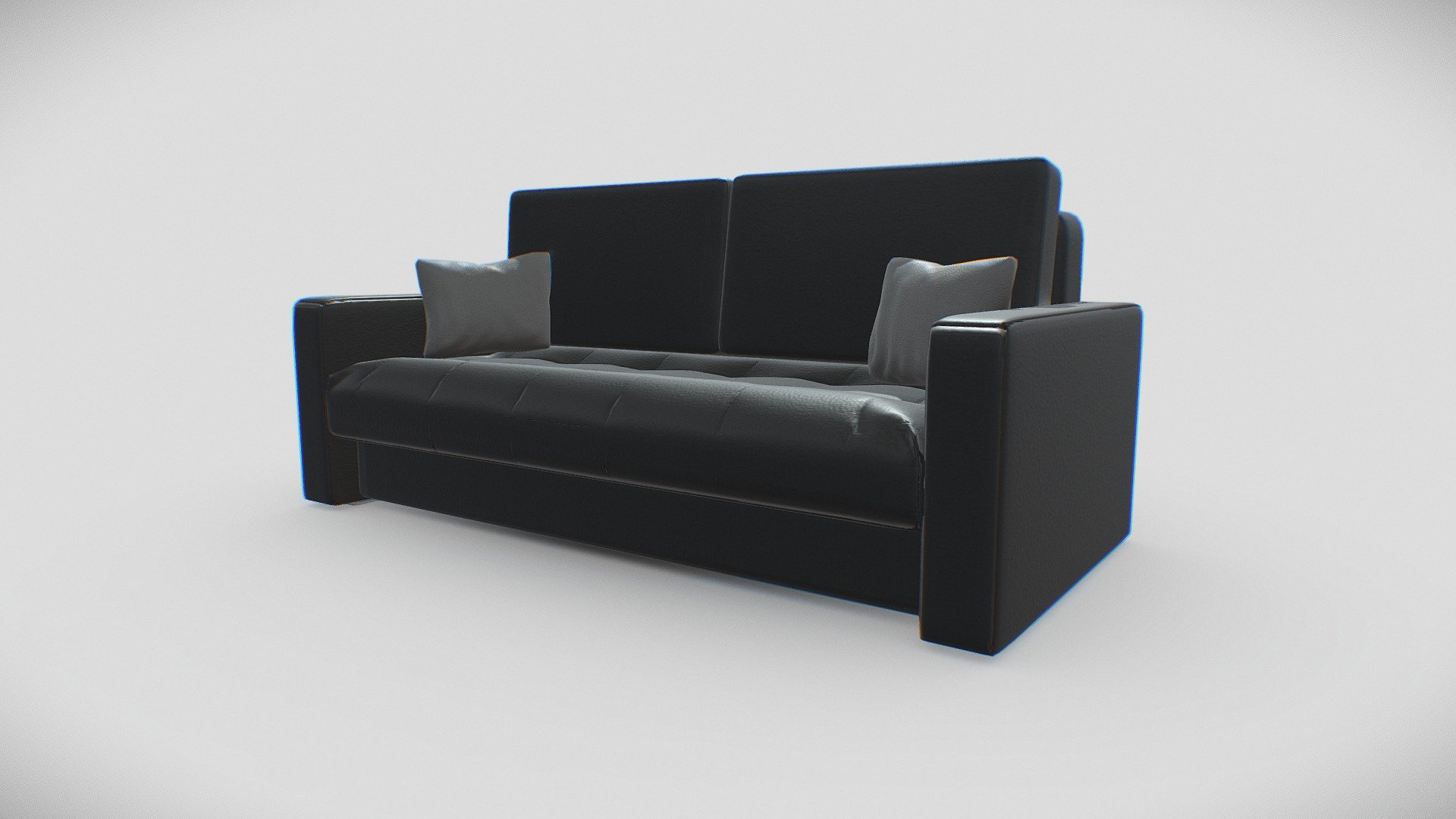Sofa Modern - Sofa - Download Free 3D model by AHMED KCHIKICH (@inven2000) 3d model