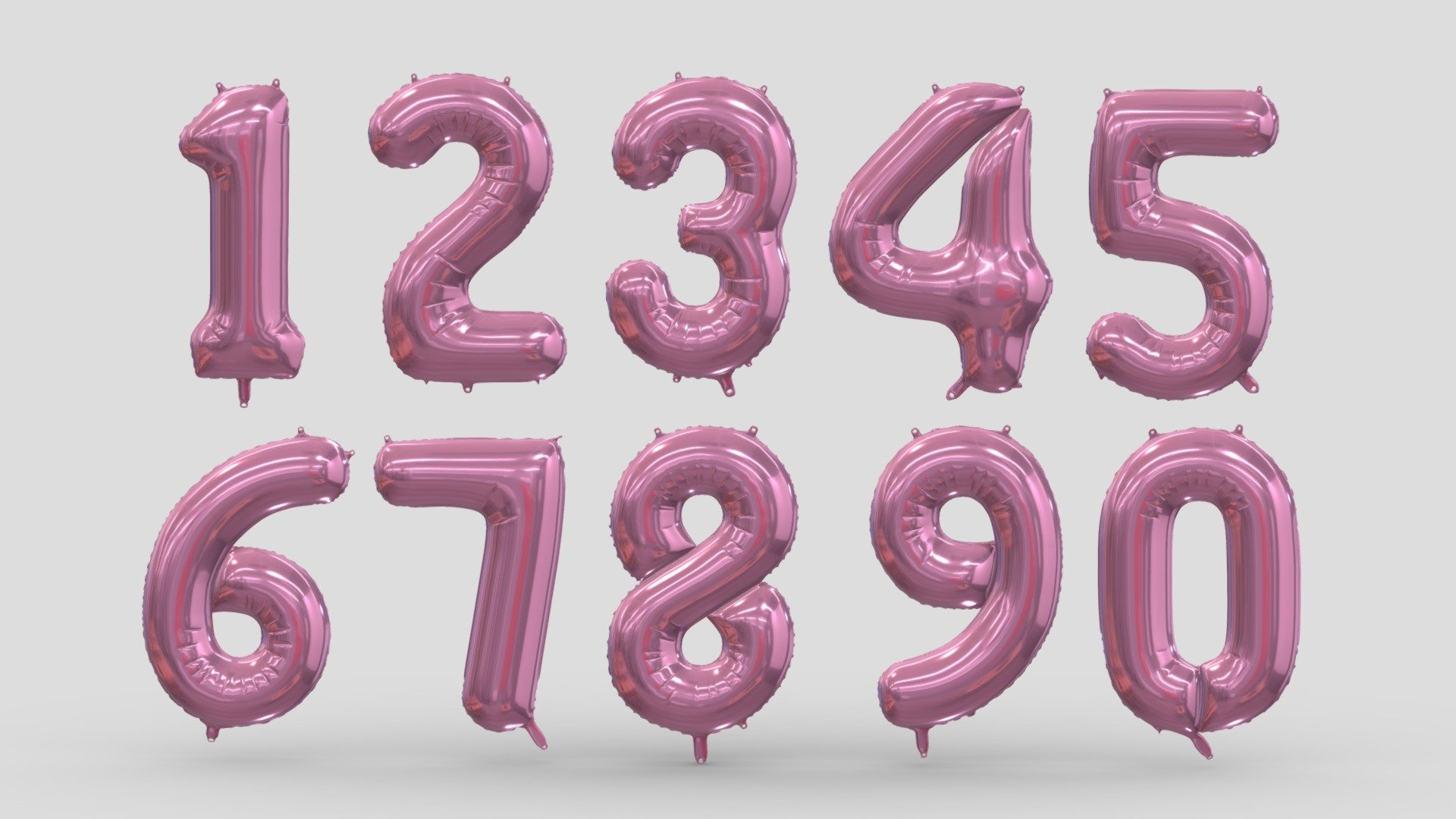 Hi, I'm Frezzy. I am leader of Cgivn studio. We are a team of talented artists working together since 2013.
If you want hire me to do 3d model please touch me at:cgivn.studio Thanks you! - Balloon Numbers Pink - Buy Royalty Free 3D model by Frezzy3D 3d model