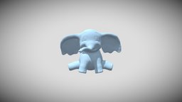 2284 LEGROS COLLARD Floriane GS Details elephant, cute, dumbo