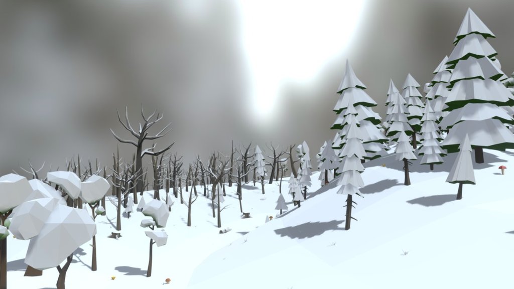 Low poly forest pack, game ready assets. 78 unique models ready for your game.
Cgtrader: -link removed- - Forest Pack Winter - 3D model by saintpix 3d model