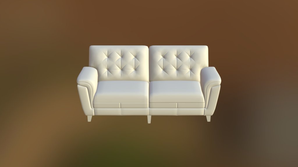 3 seater - SOFA - Download Free 3D model by dashaa10 3d model