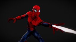 Spider-man marvel, superhero, spiderman, 279, homecoming, charactermodel, civilwar, blender, blender3d, rigged