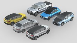 Low-Poly Car Pack 008