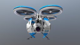NYPD Surveillance Drone A-41 police, drone, nypd, scifi