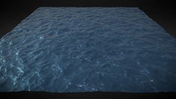 ocean surface waves animation cache simulation4 surface, ocean, simulation, waves, cache, animation