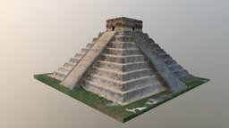 Temple of Kukulcán, Chichen Itza pyramid pyramid, mexico, mesoamerican, mayan-culture, precolumbian, maya