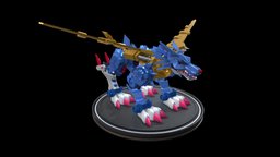 Digimon MetalGarurumon Amplified v1