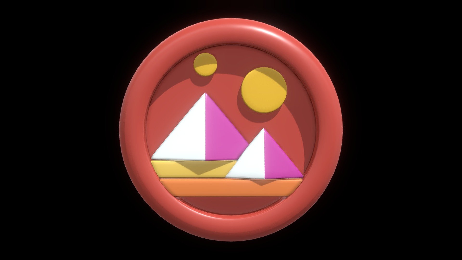 3D Decentraland or MANA orange coin with cartoon style Made in Blender 3.3.1

This model does include a TEXTURE, DIFFUSE and ROUGHNESS MAP, but if you want to change the color you can change it in the blend file, just use the principled bsdf and play with the rough and base color parameter 3d model