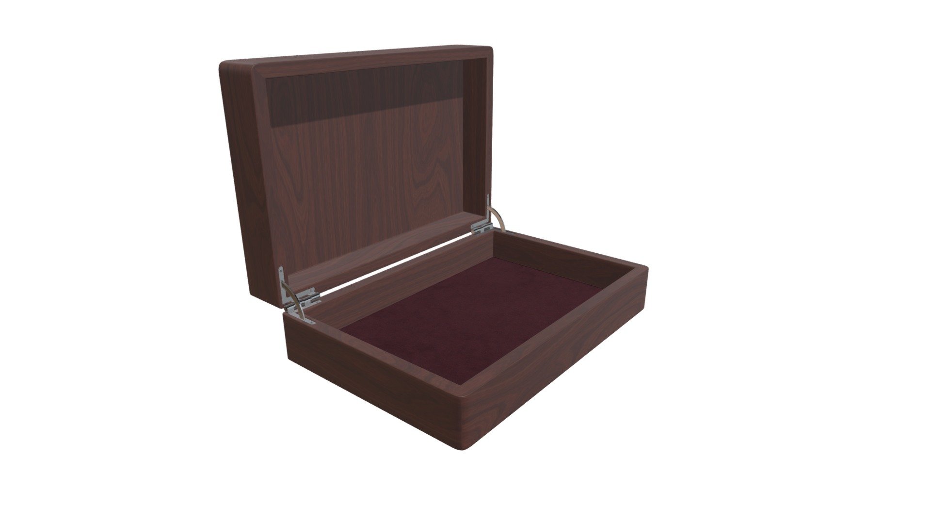 Processed with Batch Uploader - wood box opened - Buy Royalty Free 3D model by HQ3DMOD (@AivisAstics) 3d model