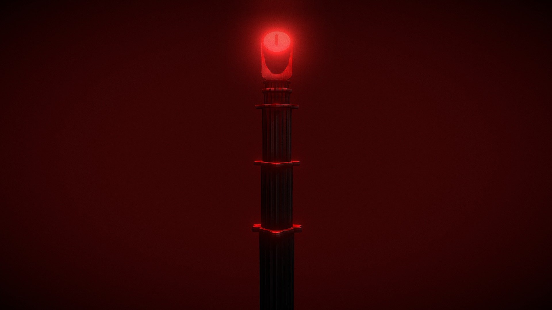 Barad-dûr, the “Dark Tower,” is a fictional place in J. R. R. Tolkien's Middle-earth writings and is described in The Lord of the Rings, The Silmarillion, and other works. It is an enormous fortress of the Dark Lord Sauron, whence he rules the volcanic and barren land of Mordor. Located in northwest Mordor, near Mount Doom, the Eye of Sauron keeps watch over Middle-earth from its highest tower. The name is pronounced &ldquo;Ba'rad doorr
