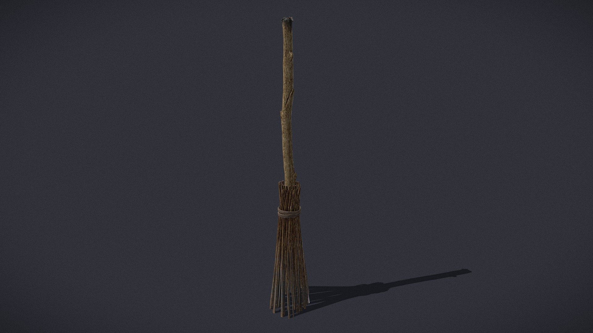 Medieval Style Broom High Quality 3D Model PBR Texture available in 4096 x 4096 Maps include : Basecolor, Normal, Roughness, Height and Normal. All Preview renders were done Marmoset Toolbag 3.08 Scaled to real world scale. Customer Service Guaranteed. From the Creators at Get Dead Entertainment. Please like and Rate! Follow us on FaceBook and Instagram to keep updated on all our newest models 3d model