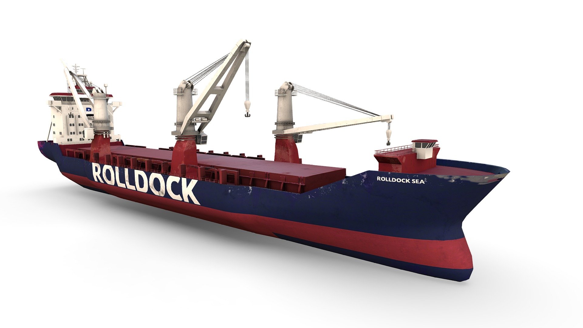 Heavy Lift Multi Purpose Cargo Ship Rolldock

Additional file contains: 8 x textures in native 4K: 2 x base diffuse and 2 x specular diffuse (with gently baked in AO), 2 x gloss, 2 x norm, 1 x 1K base for windows glass. Contained are also the file formats .fbx, .obj, .3ds and .max (native 2014) 3d model