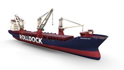 Heavy Lift Multi Purpose Cargo Ship Rolldock