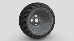 ZIL-Wheel Arched / Old Steel 3d-model-wheel-arched, 3d-model-arched-wheel-of-a-truck, 3d-model-of-military-vehicle-wheel, 3d-model-arched-tire
