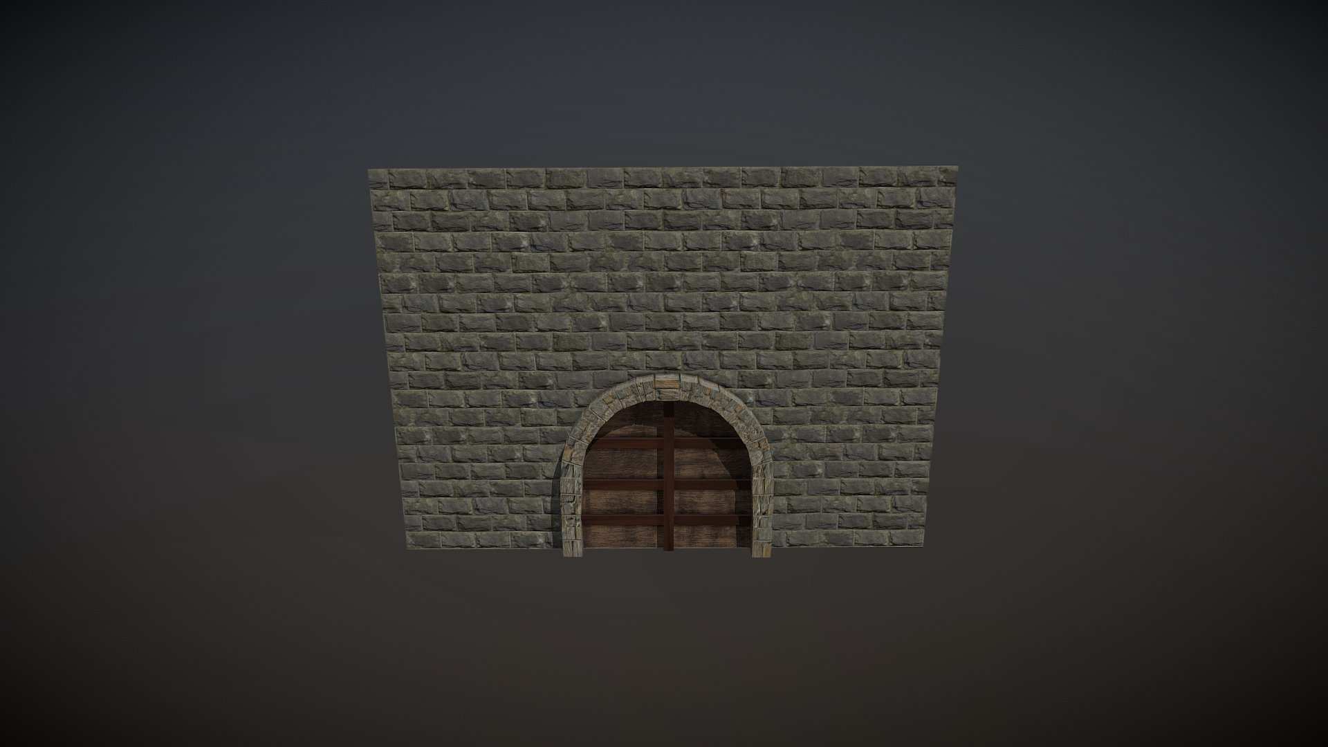 Game-Ready 3D Asset Designed for the Game RUÍNA - Game-Ready Gate - 3D model by Pinto_15_ (@HenriquePinto15) 3d model